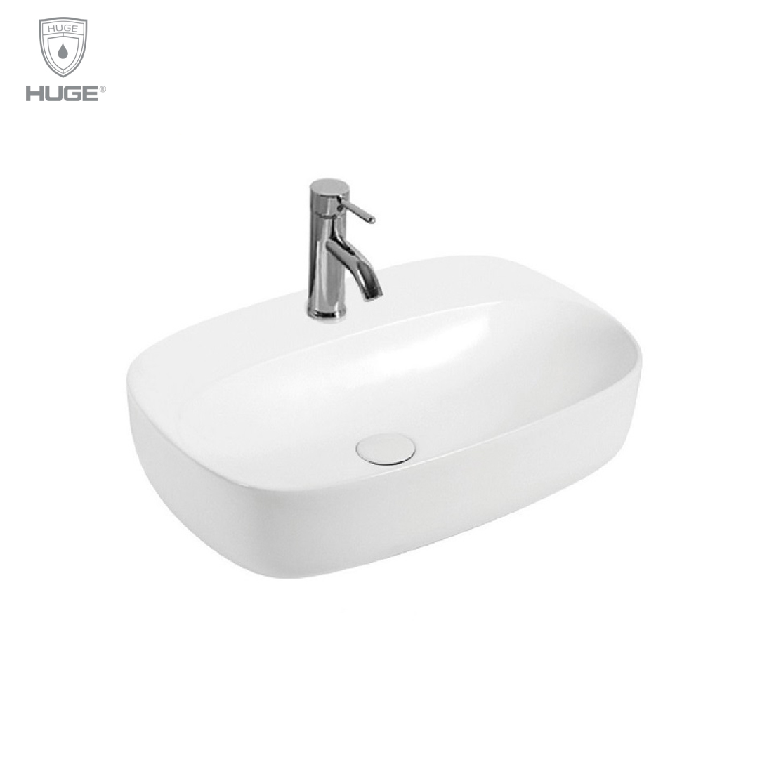 CHẬU LAVABO ĐẶT BÀN HUGE (H-LD2595)