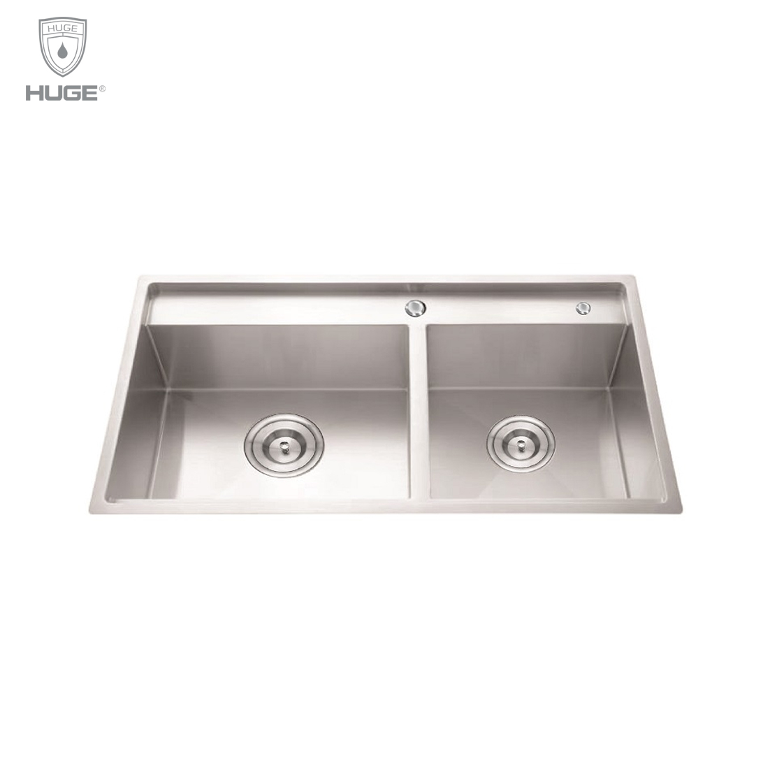 CHẬU RỬA BÁT 2 HỐ LỆCH PLUS (H-P200A1)