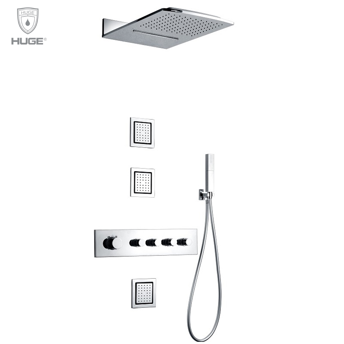 Sen tắm âm tường (H-ST366)