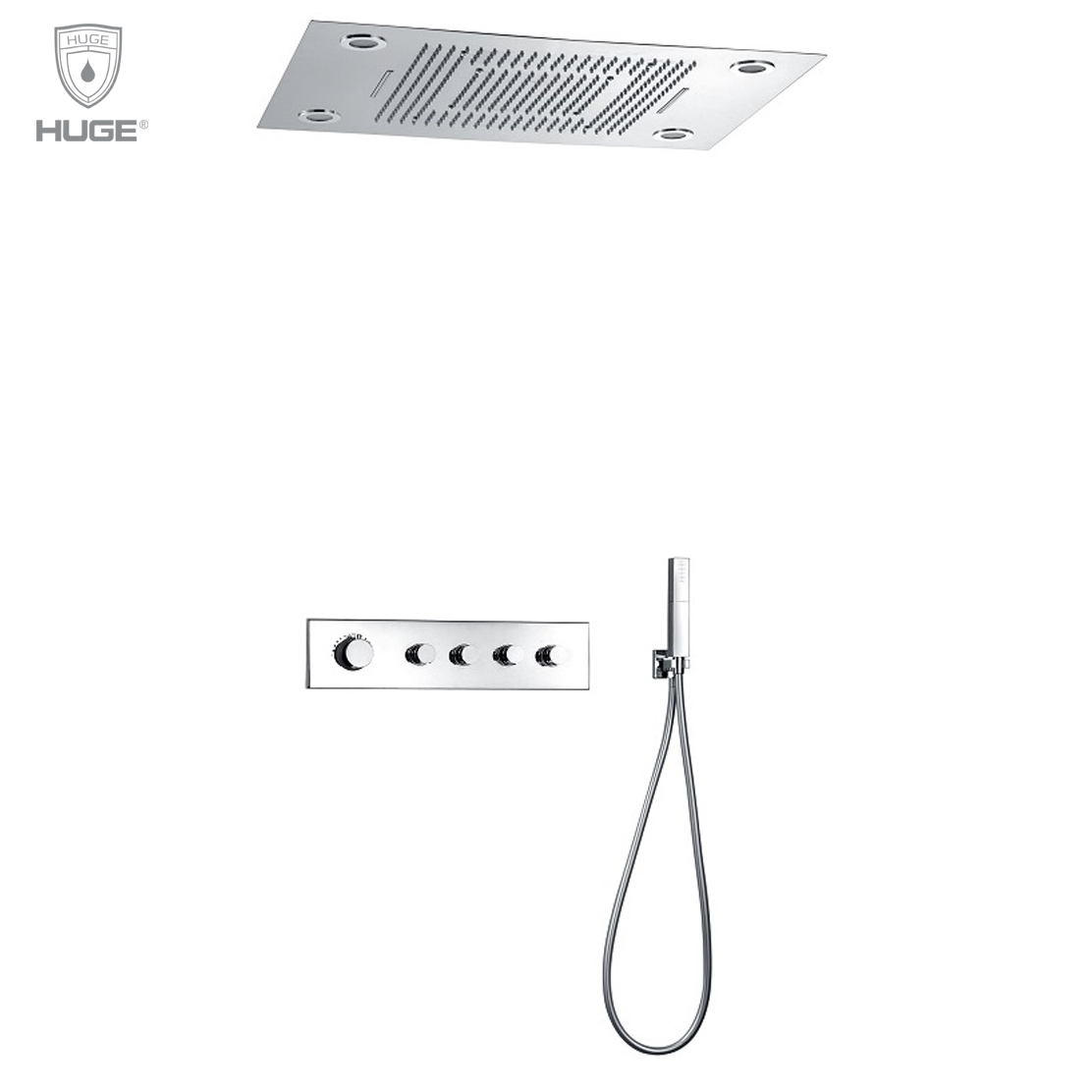 Sen tắm âm tường (H-ST666)