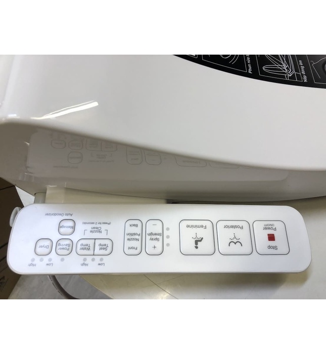 Nắp rửa bồn cầu INAX CW-H18VN