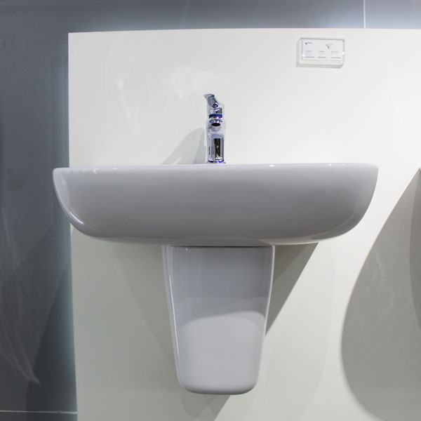 Chậu rửa chân lửng Inax L-298V+L-298VC (Màu trắng)