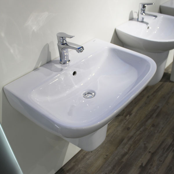 Chậu rửa chân lửng Inax L-298V+L-298VC (Màu trắng)