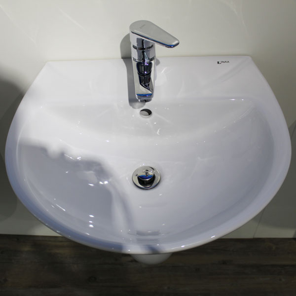 Chậu rửa chân lửng Inax L-285V+L-288VC (Màu trắng)