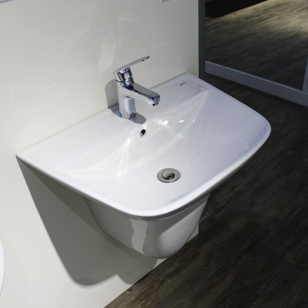 Chậu rửa chân lửng Inax L-297V+L-297VC (màu trắng)