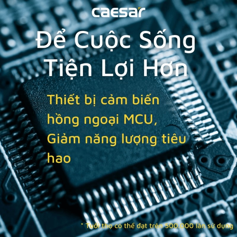 Vòi rửa lavabo cảm ứng Caesar A910