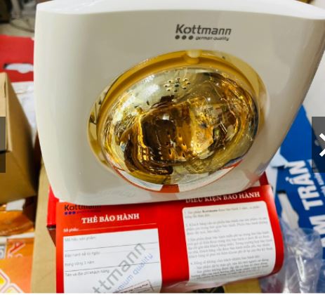 Đèn sưởi 1 bóng âm trần – K1A