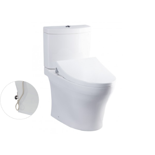 Bàn Cầu Hai Khối TOTO CS769DRE4 Kèm Nắp Cơ TCW1211A