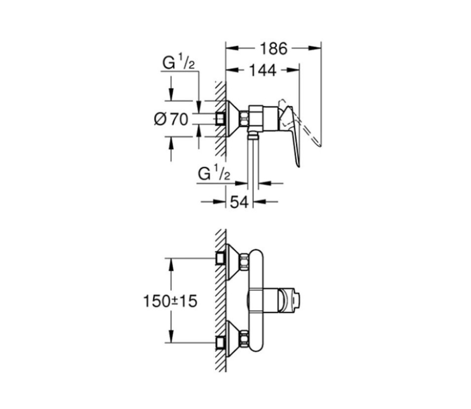 Sen tắm nóng lạnh GROHE 23636001