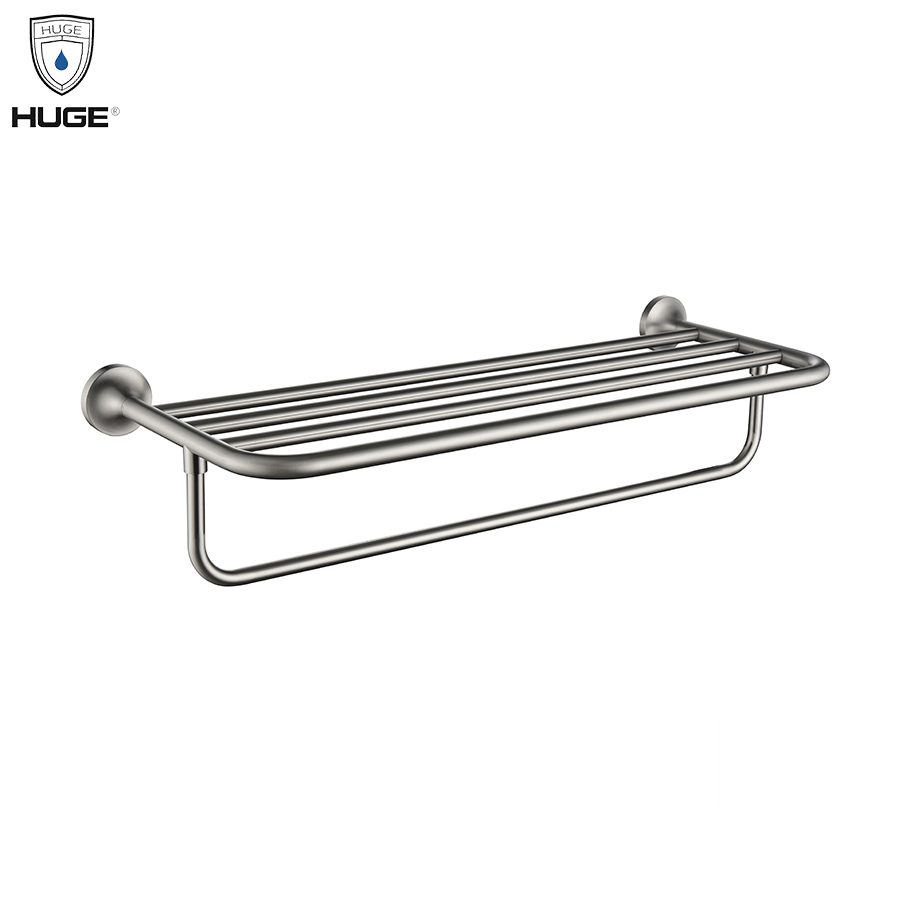 Kệ khăn 2 tầng Huge Pamela metal grey H-B1839M