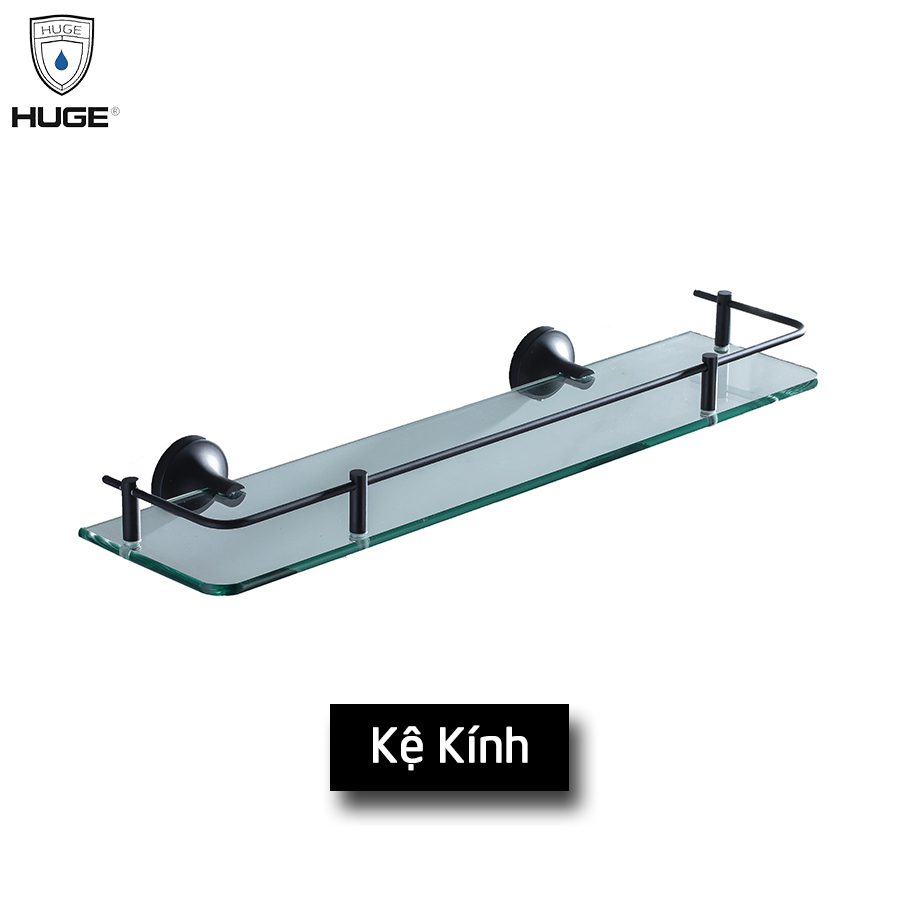 Kệ kính Huge Pamela màu 𝑚𝑎𝑡𝑡𝑒 𝑏𝑙𝑎𝑐𝑘 H-B1639B