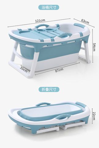 Bồn tắm nhựa gấp gọn