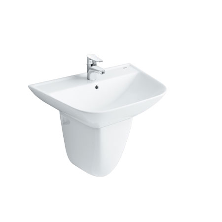 Chậu rửa chân lửng Inax L-297V+L-297VC (màu trắng)