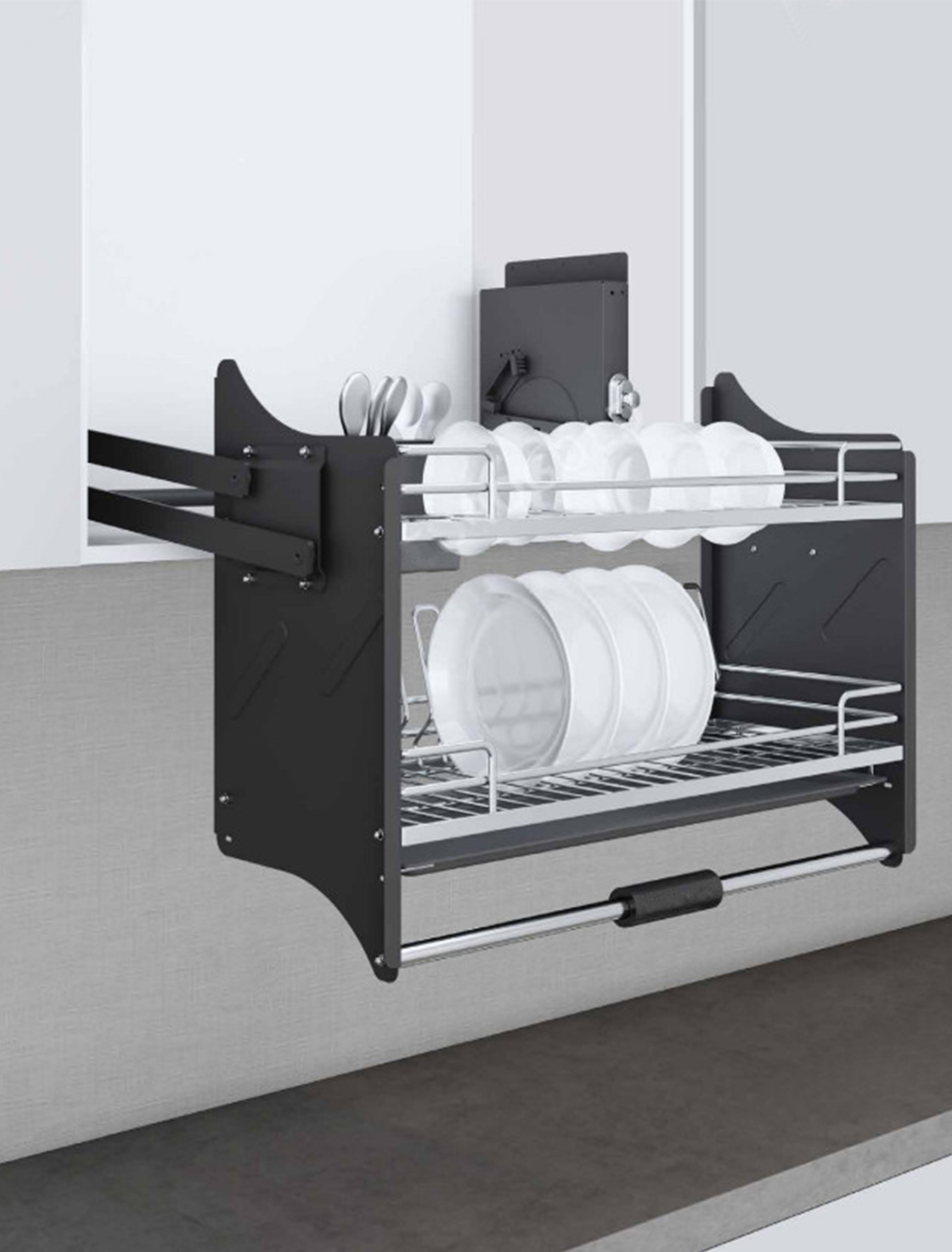 GIÁ BÁT ĐĨA DI ĐỘNG FULCO INOX 304 FC09-06V