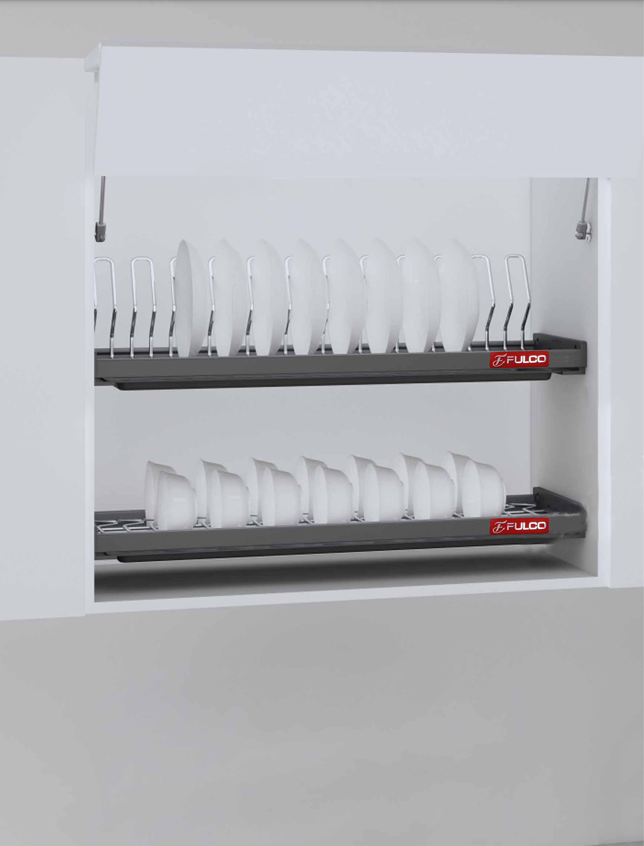 GIÁ BÁT ĐĨA CỐ ĐỊNH FULCO INOX OVAL 304 FC36S