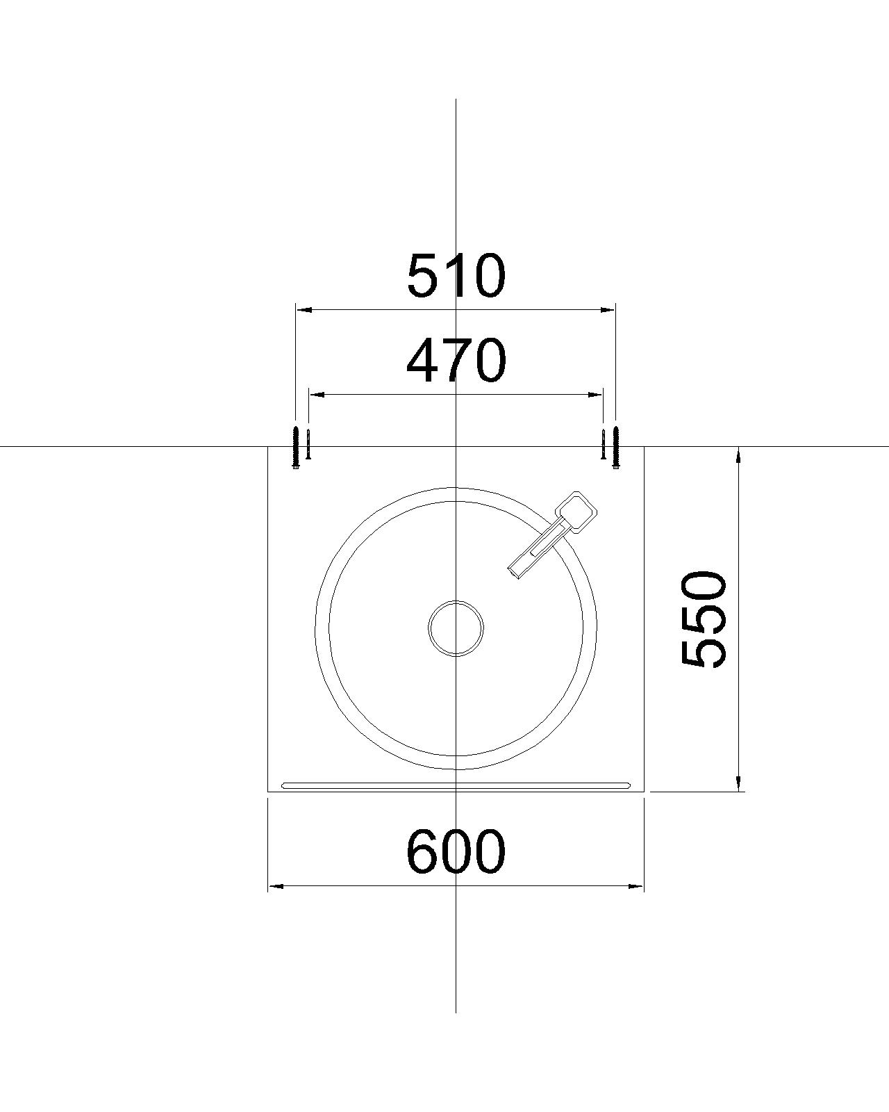 Lavabo dương bàn- LF5038