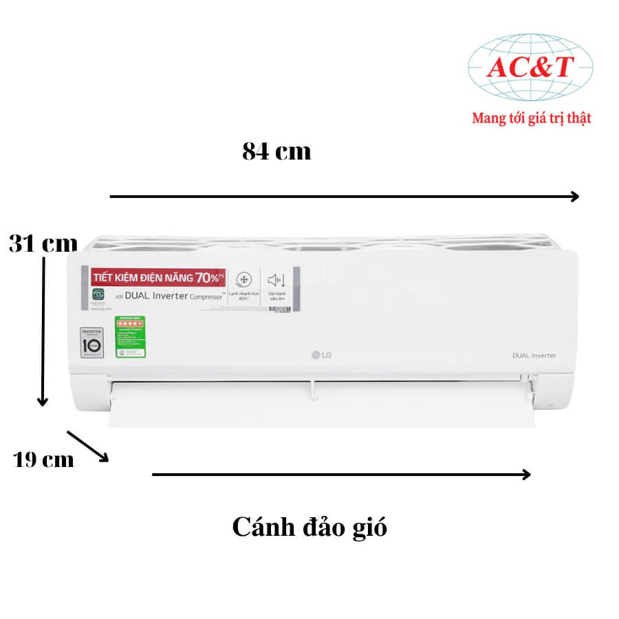 Điều hòa LG DUALCOOL™Inverter 2 chiều 9.000 BTU (1HP) |B10API