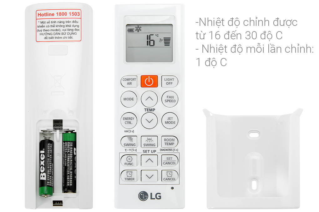 Điều hòa LG DUALCOOL™Inverter 1 chiều 18.000 BTU (2HP)|V18API1