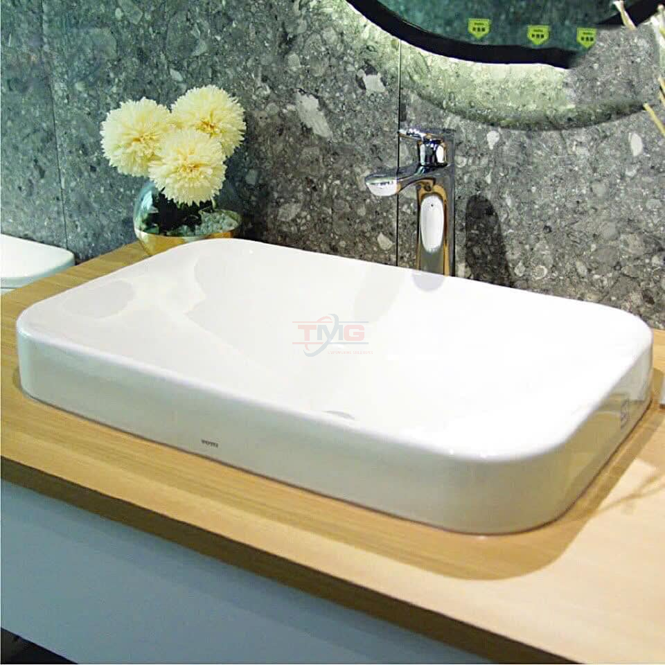 Chậu rửa lavabo dương bàn Toto LT5716