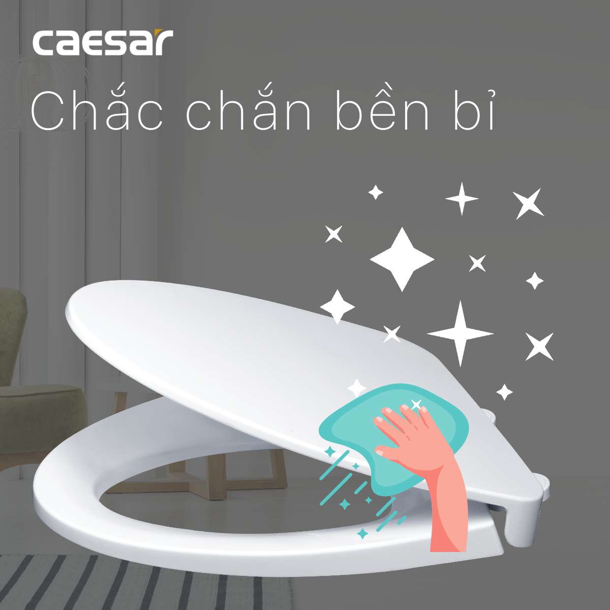Nắp Đóng Êm Caesar M221