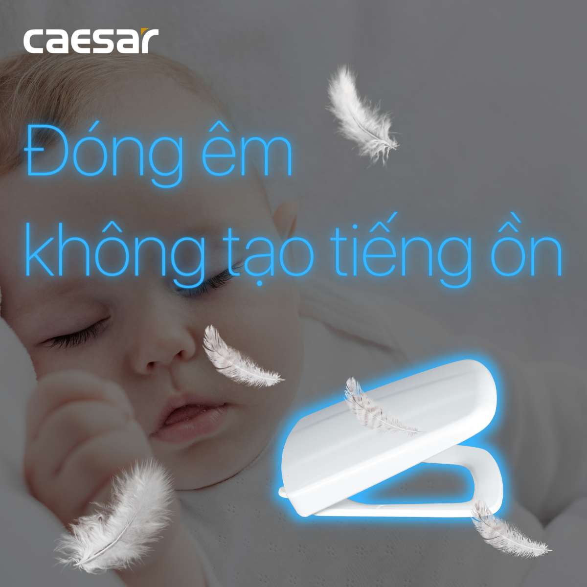 Nắp bồn cầu CAESAR M236