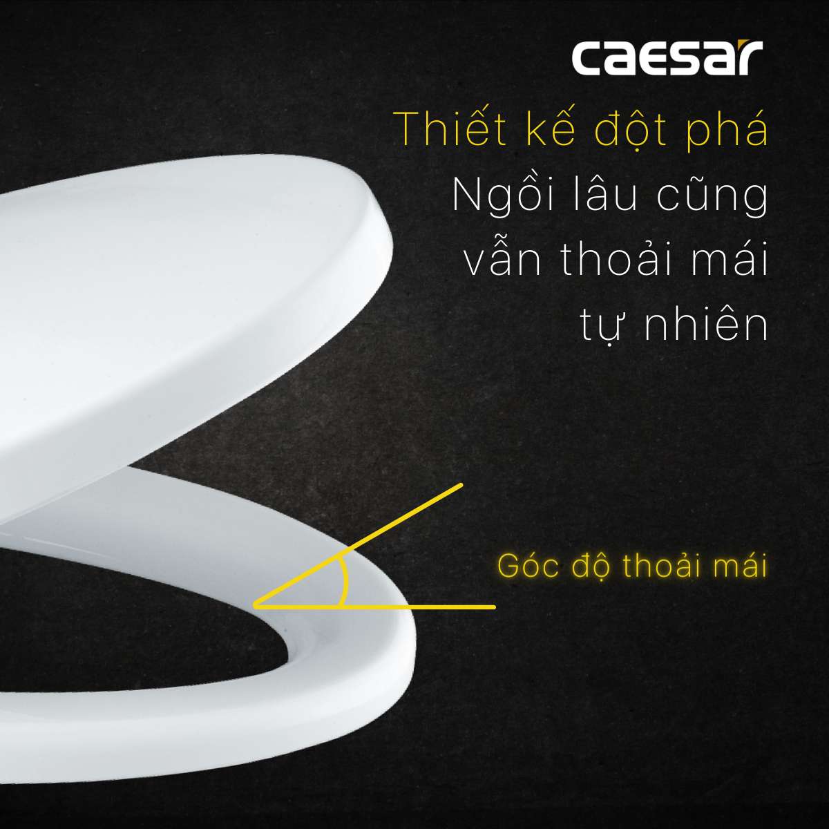 NẮP BỒN CẦU CAESAR M256