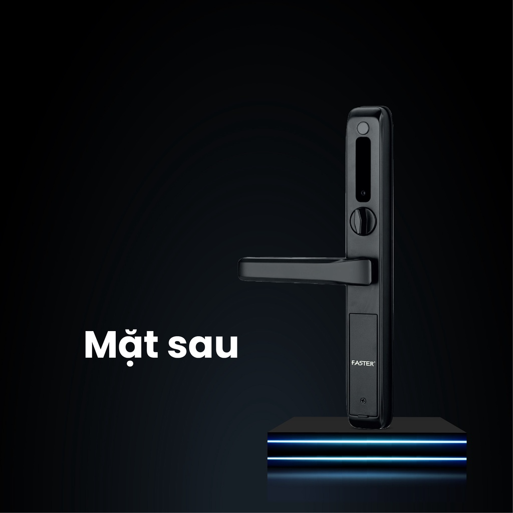 Khóa vân tay cửa nhôm FS6800 BL