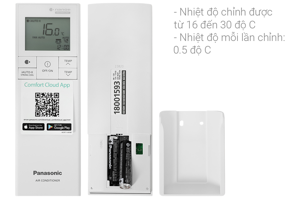 Máy Lạnh Panasonic Inverter 1.5 HP CU/CS-XU12ZKH-8