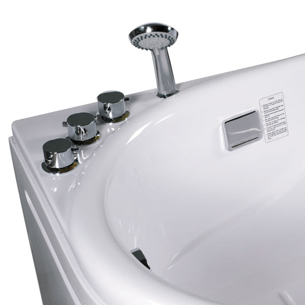 Bồn tắm massage Fantiny MBM-160L (Composite, Yếm trái)
