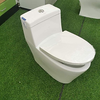 Bồn cầu liền khối men nano kháng khuẩn Moonoah MN-1238