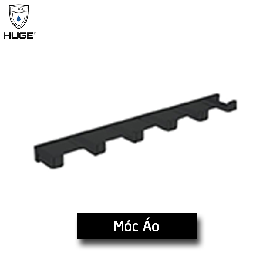 Móc áo Huge Pamela màu 𝑚𝑎𝑡𝑡𝑒 𝑏𝑙𝑎𝑐𝑘 H-MA216B/H-MA215B