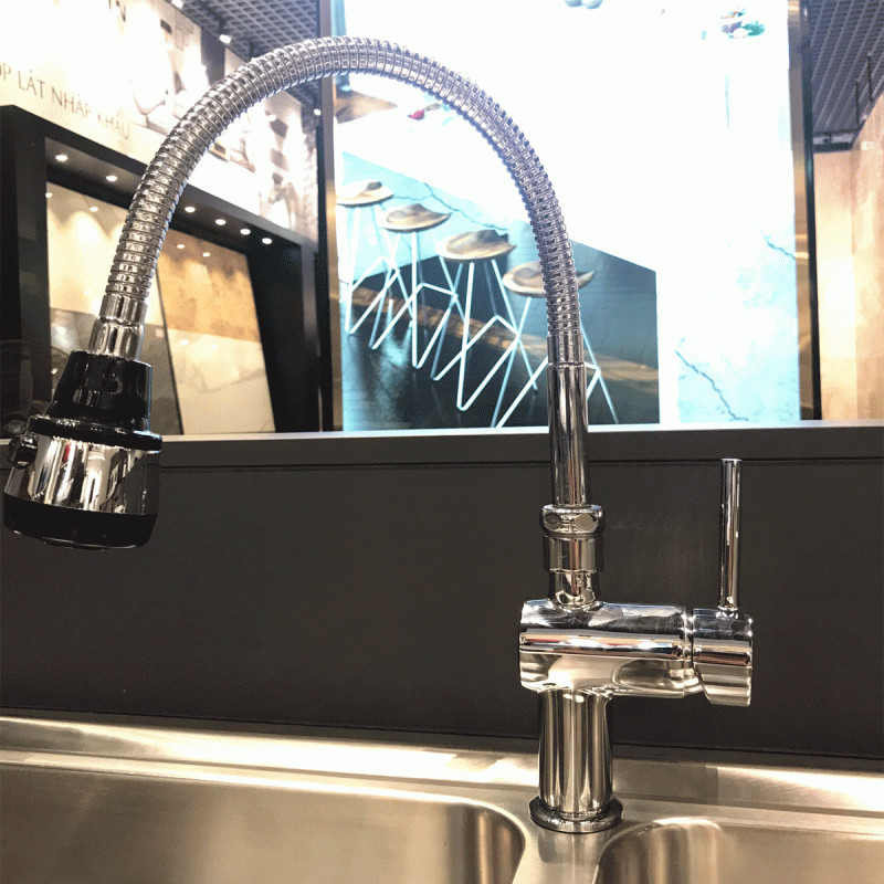 Vòi rửa bát nóng lạnh Mirolin MK755