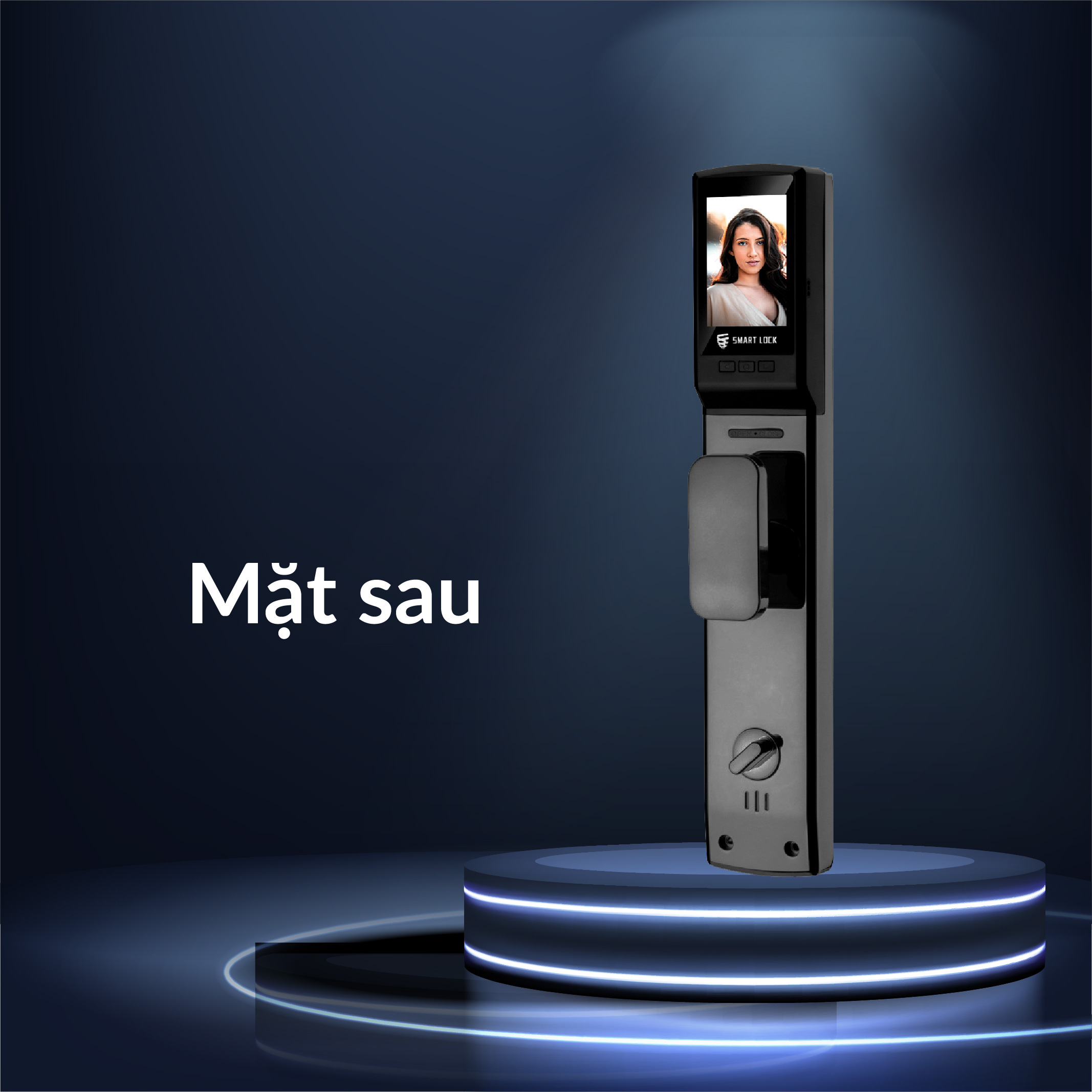 Khoá vân tay chuông hình FS006 BG