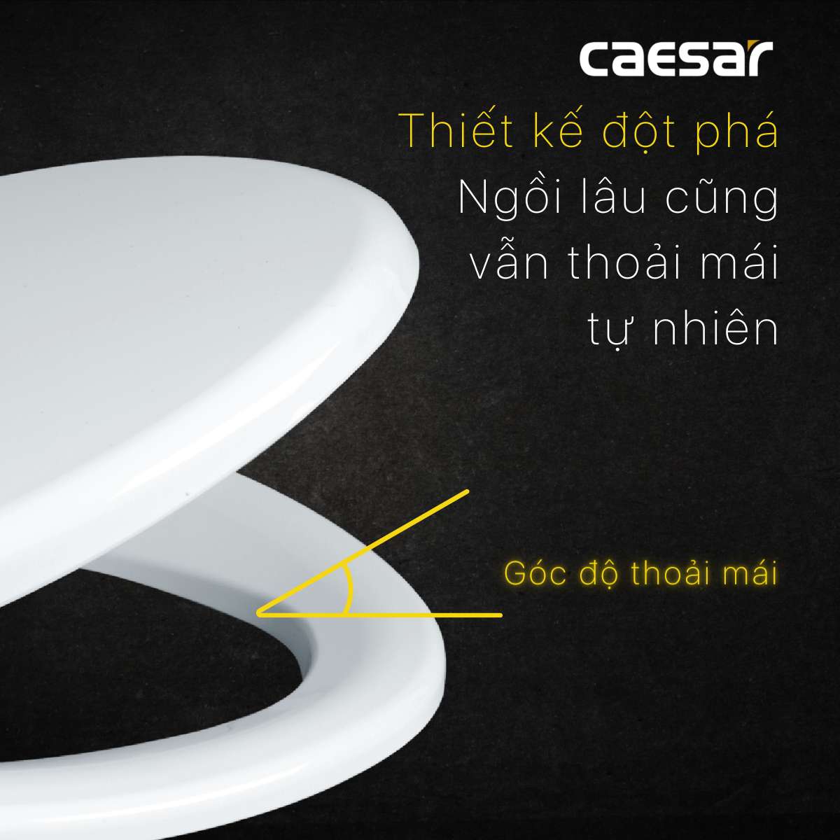 NẮP BỒN CẦU CAESAR MS220