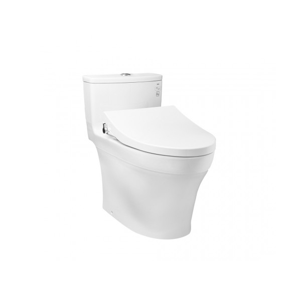 Bồn cầu một khối TOTO MS885DE4 kèm nắp rửa nước Cơ TCW1211A