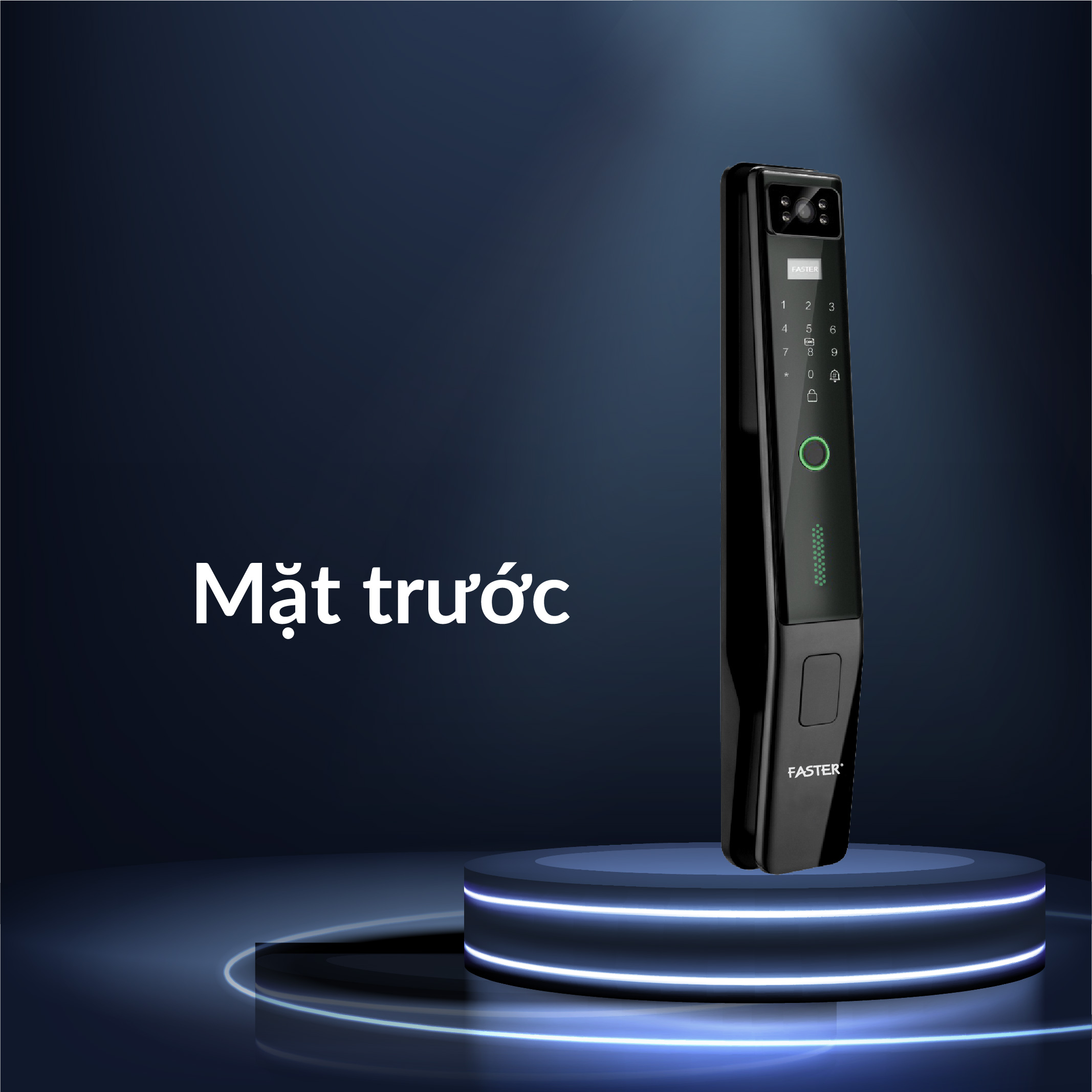 Khoá vân tay chuông hình FS006 BG