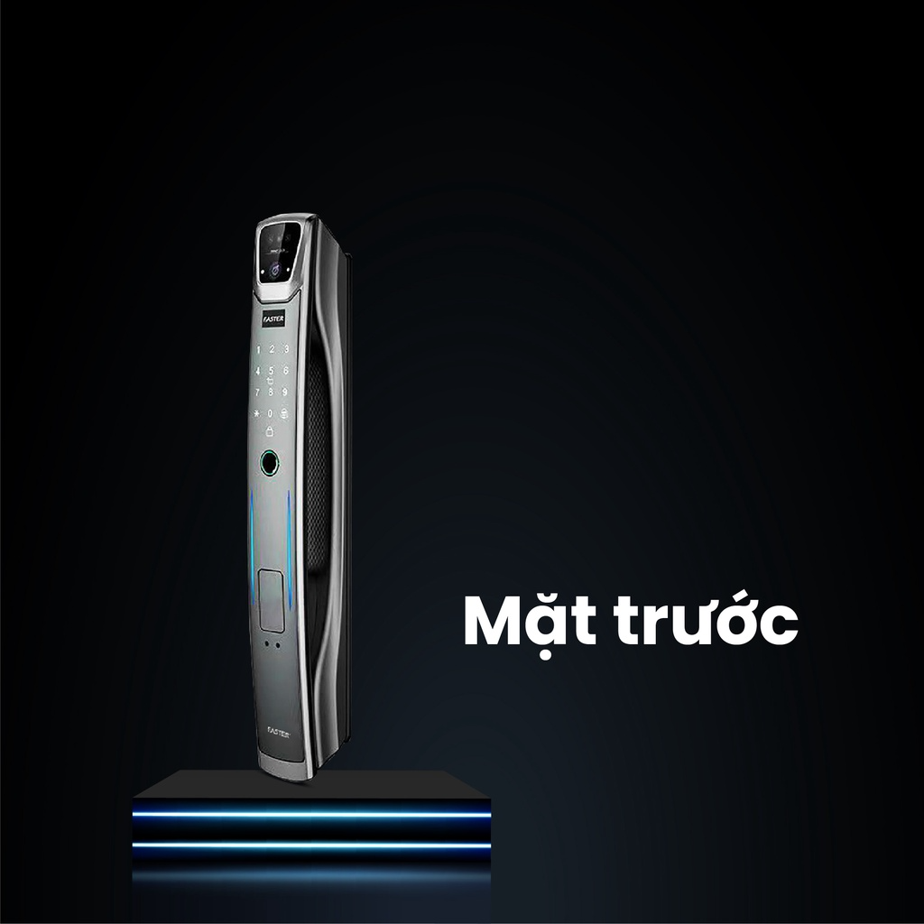 Khóa cửa nhận diện khuôn mặt FS007FD3D-BM