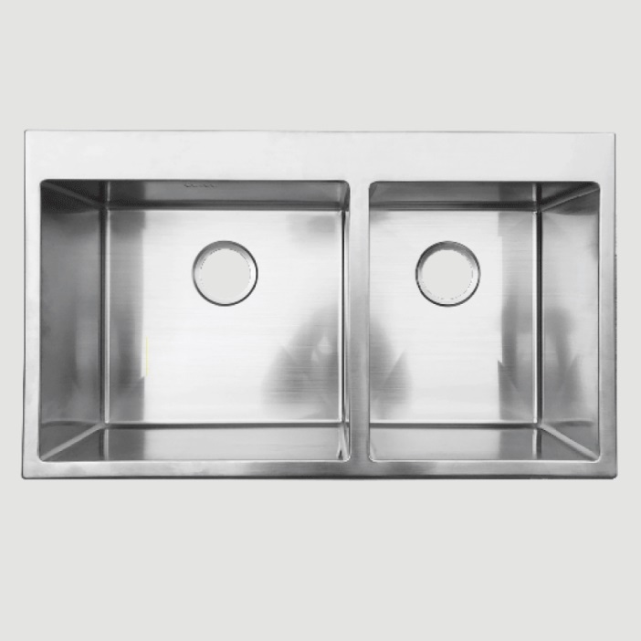Chậu rửa bát 2 hố Mirolin MT850I-2B (850x500x240 mm)