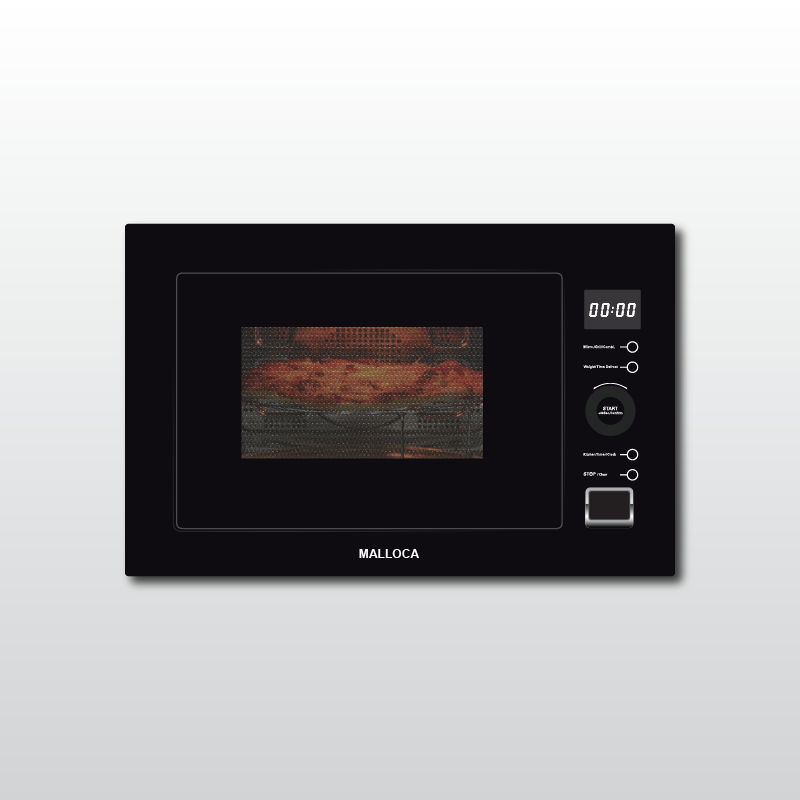 Lò Vi Sóng Malloca MW 927BG (Kính Đen)