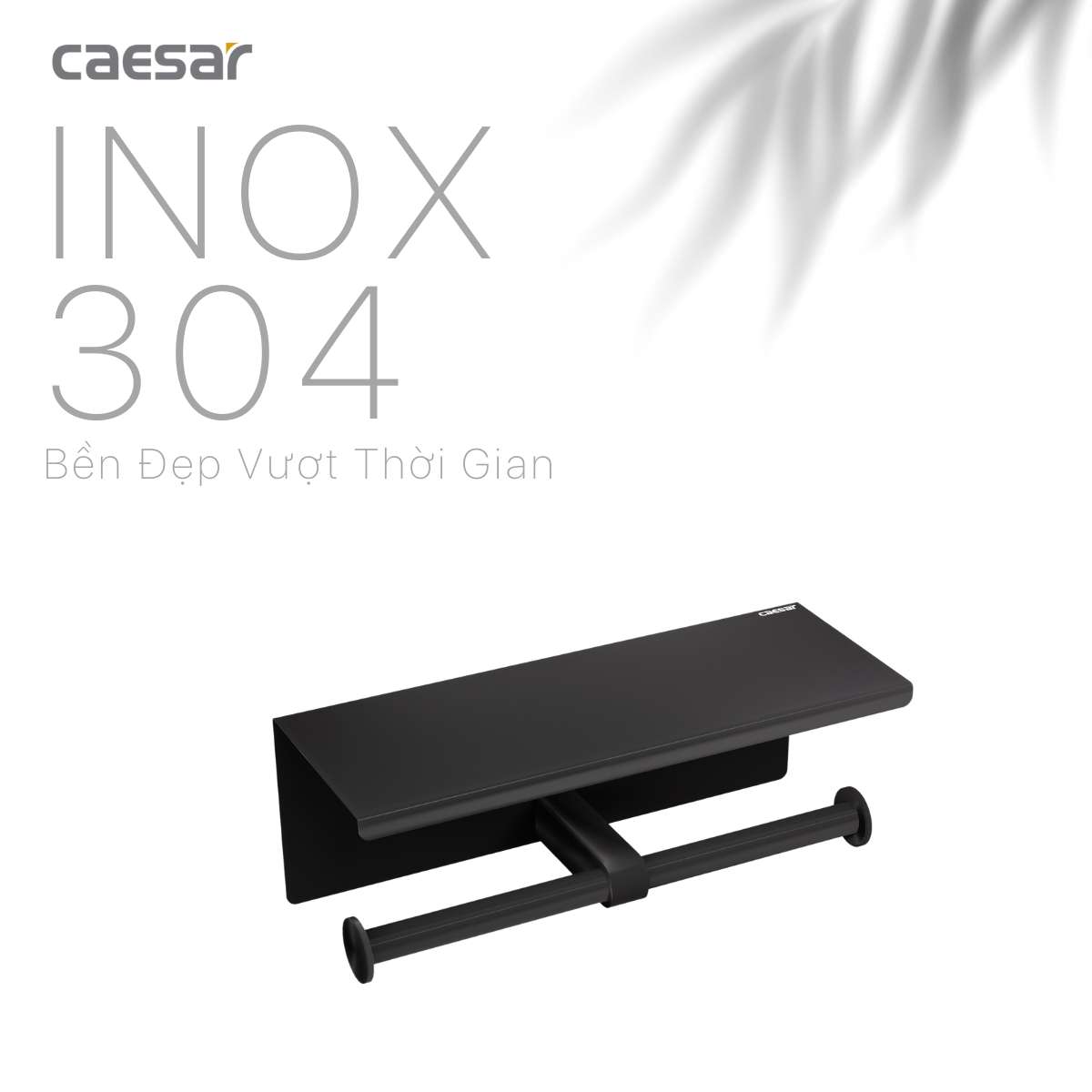 Móc giấy vệ sinh đôi Caesar Q6304B