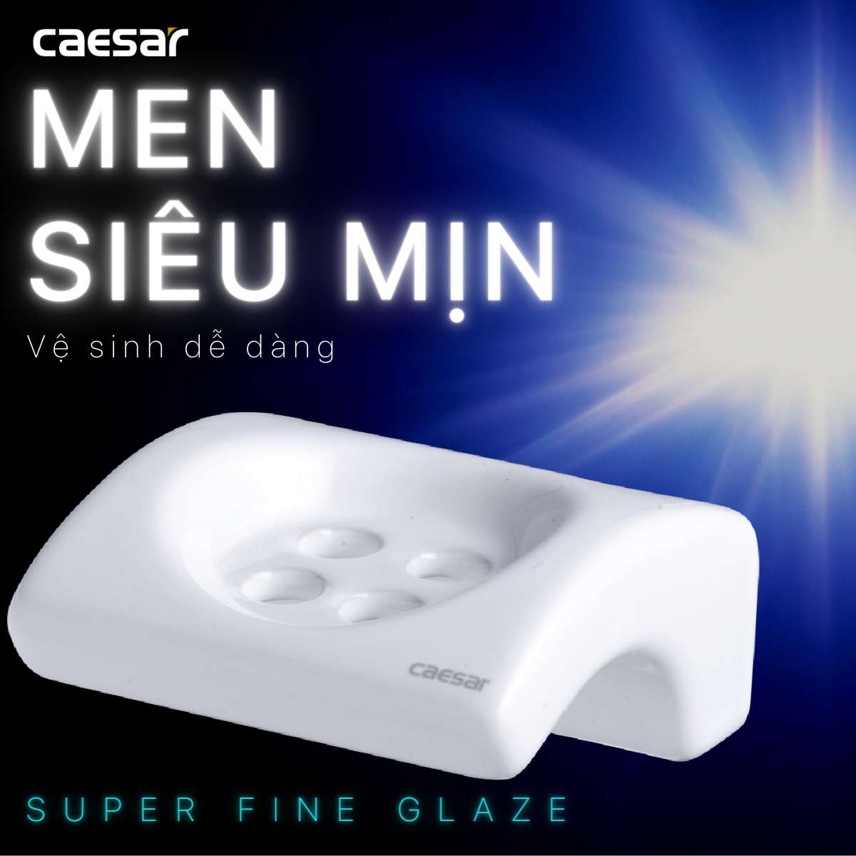 Kệ để bàn chải Caesar Q943