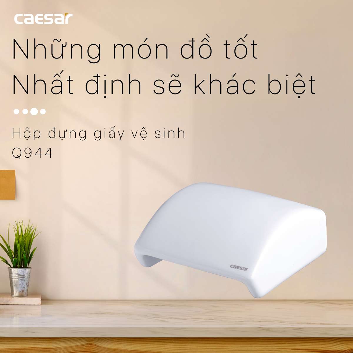 Trục giấy vệ sinh Caesar Q944