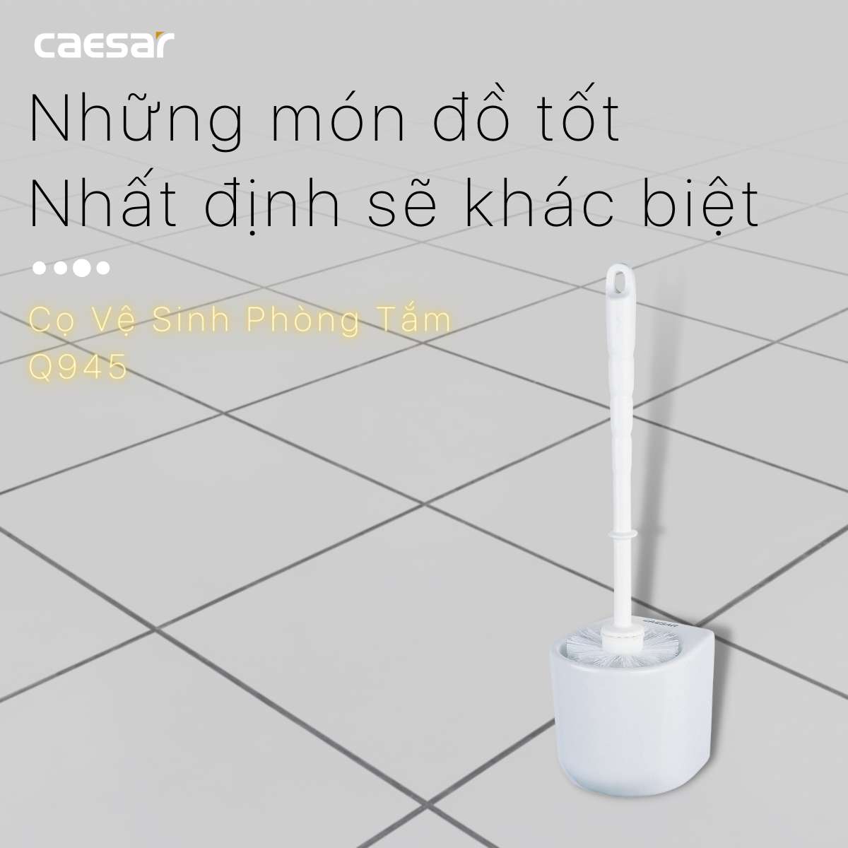 Cọ vệ sinh phòng tắm Caesar Q945