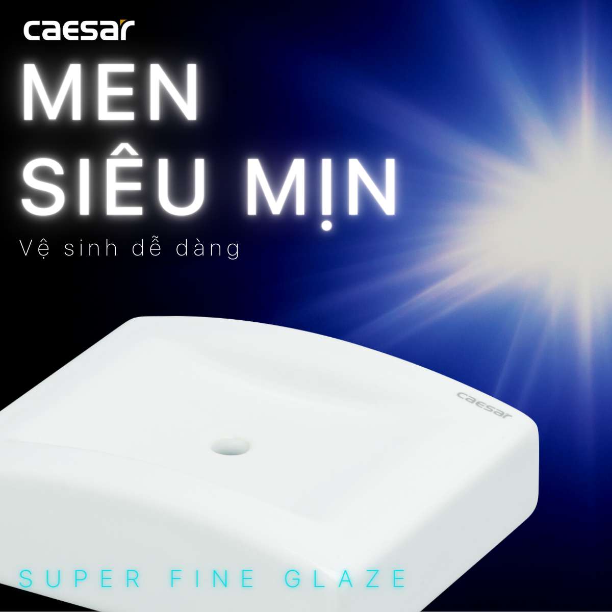 Giá để xà phòng sứ Caesar Q992
