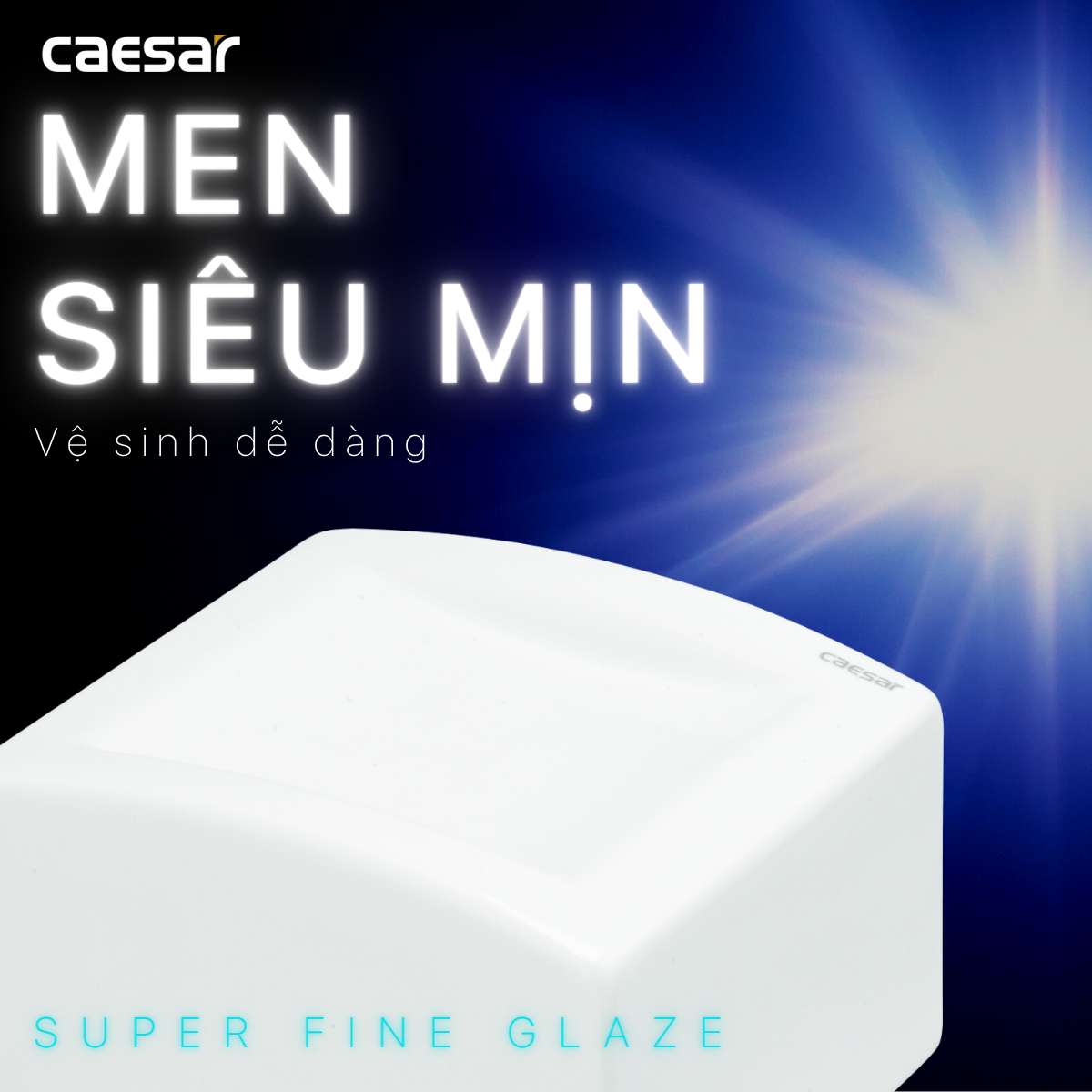 Hộp giấy vệ sinh Caesar Q994