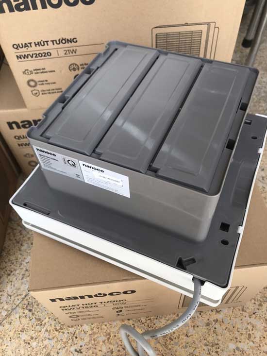 Quạt hút thông gió gắn tường 1 chiều Nanoco NWV1520