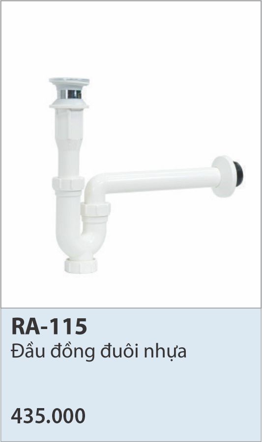 Xi phông đầu đồng đuôi nhựa RA-115