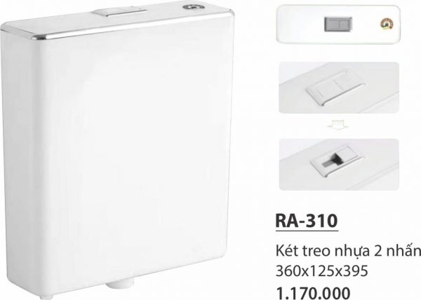 Két treo nhựa 2 nhấn RA-310