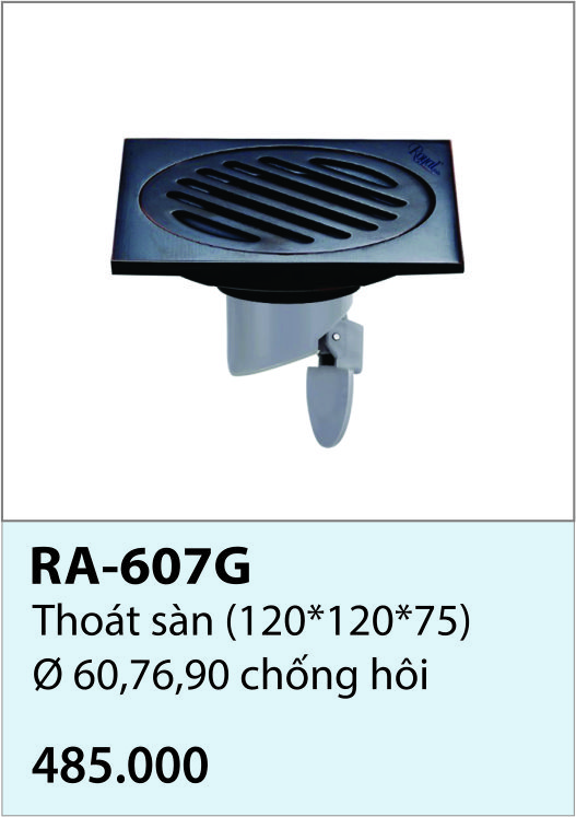 Thoát sàn RA-607G Ø60,76,90