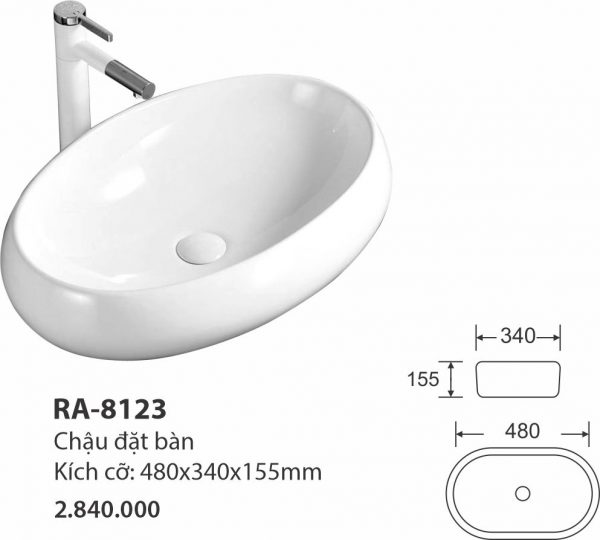 Chậu rửa đặt bàn Royal Join RA-8123